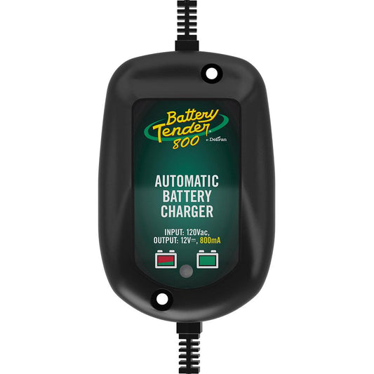BATTERY TENDER® 12V, 800MA WEATHER RESISTANT BATTERY CHARGER