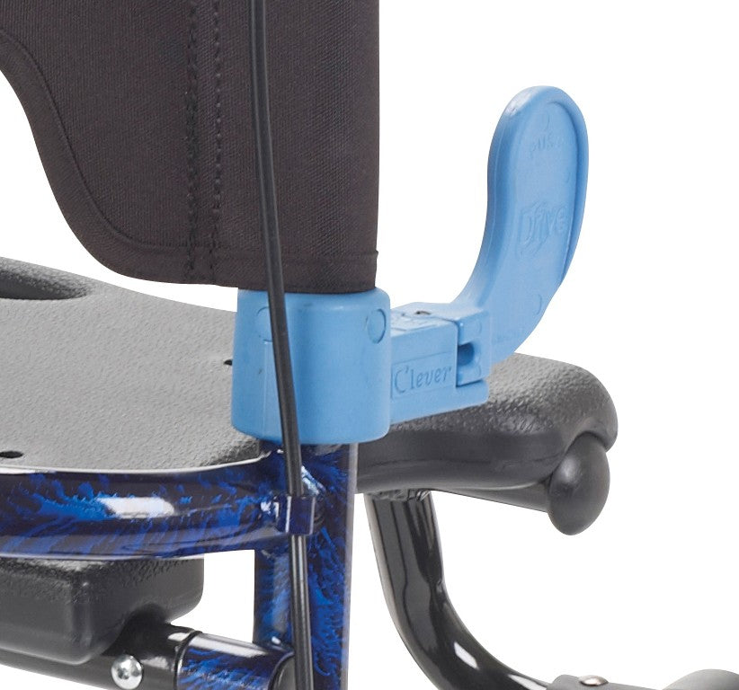 Drive Medical Clever-Lite Walker with 8" Casters
