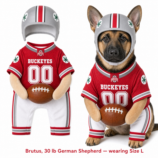 College Football Dog Costumeā¢