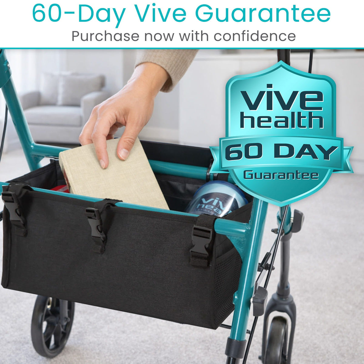 Rollator Seat Bag