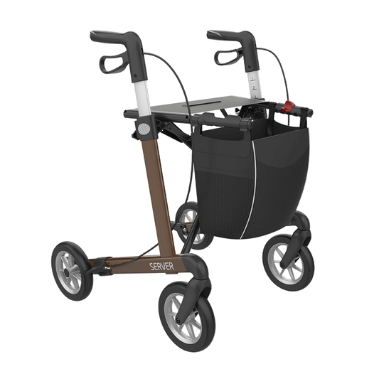 Rehasense Server Aluminum Lightweight Rollator