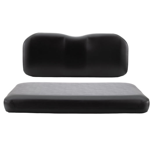 Club Car Precedent and Tempo Rear Flip Seat Frame Cushions - Black
