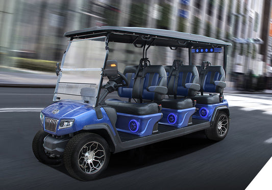 D5-Ranger 6 Plus | 6 Person Lifted Electric Golf Cart