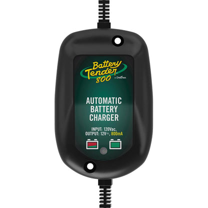 BATTERY TENDER® 12V, 800MA WEATHER RESISTANT BATTERY CHARGER