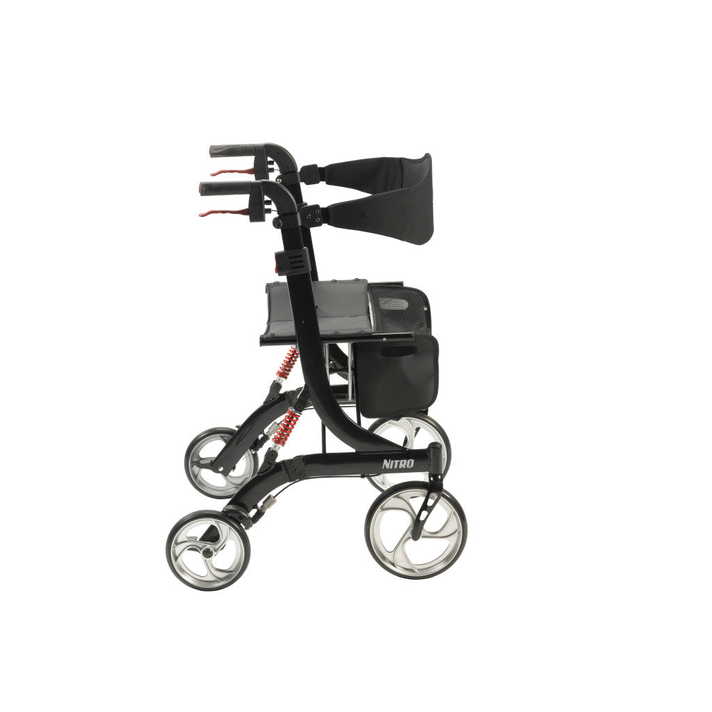 Drive Medical Nitro Heavy Duty Rollator 10266HD-BK