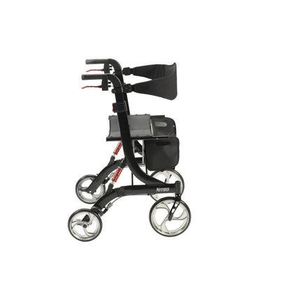 Drive Medical Nitro Heavy Duty Rollator 10266HD-BK