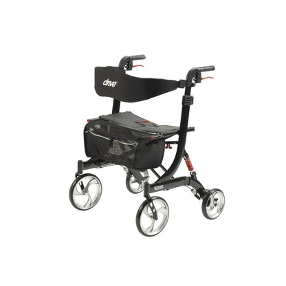 Drive Medical Nitro Heavy Duty Rollator 10266HD-BK