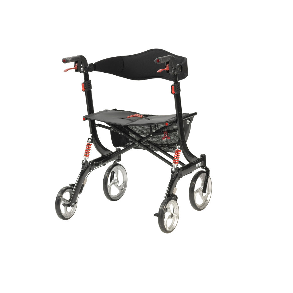 Drive Medical Nitro Heavy Duty Rollator 10266HD-BK