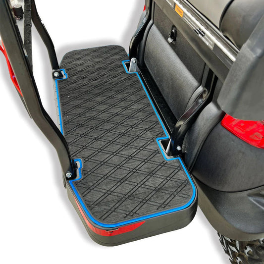 Xtreme Mats Lite Rear Facing Foot Rest Mat - Blue