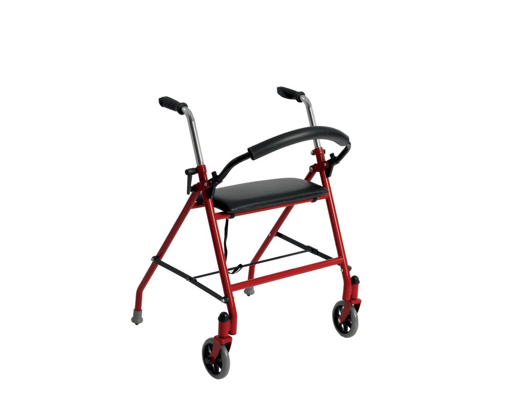 Drive Medical Two Wheeled Walker with Seat