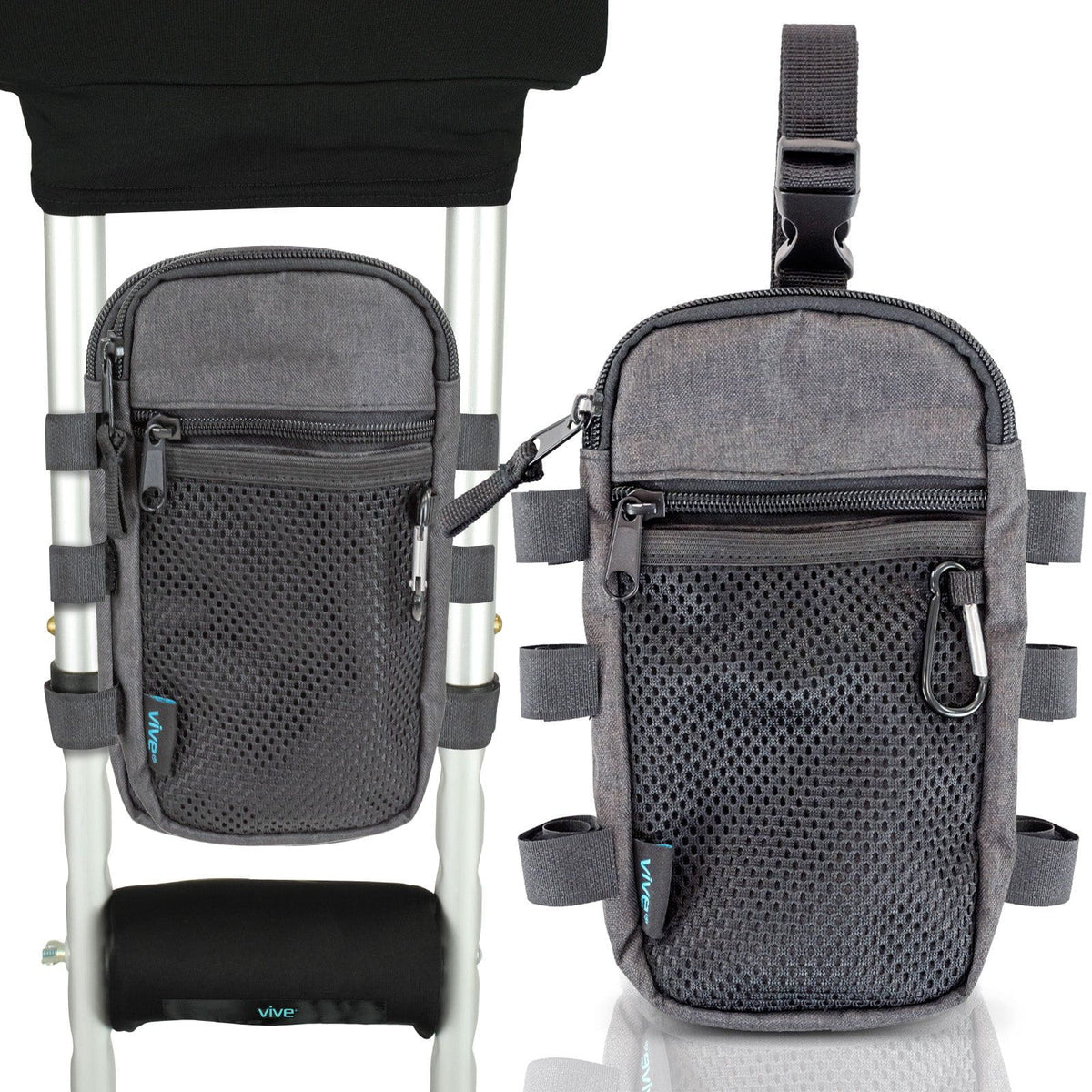 Multi-Purpose Accessory Bag For Canes
