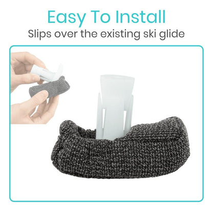 Walker Ski Glide Covers