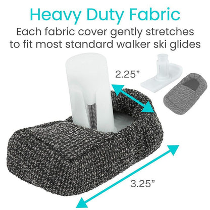 Walker Ski Glide Covers