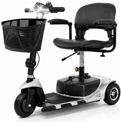 3 Wheel Mobility Scooter - Electric Long Range Powered Wheelchair