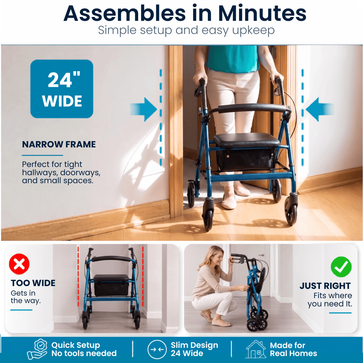 Lightweight Rollator