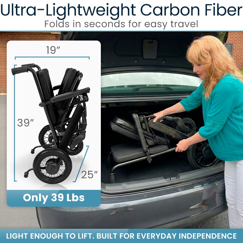 Carbon Crossover Power Wheelchair