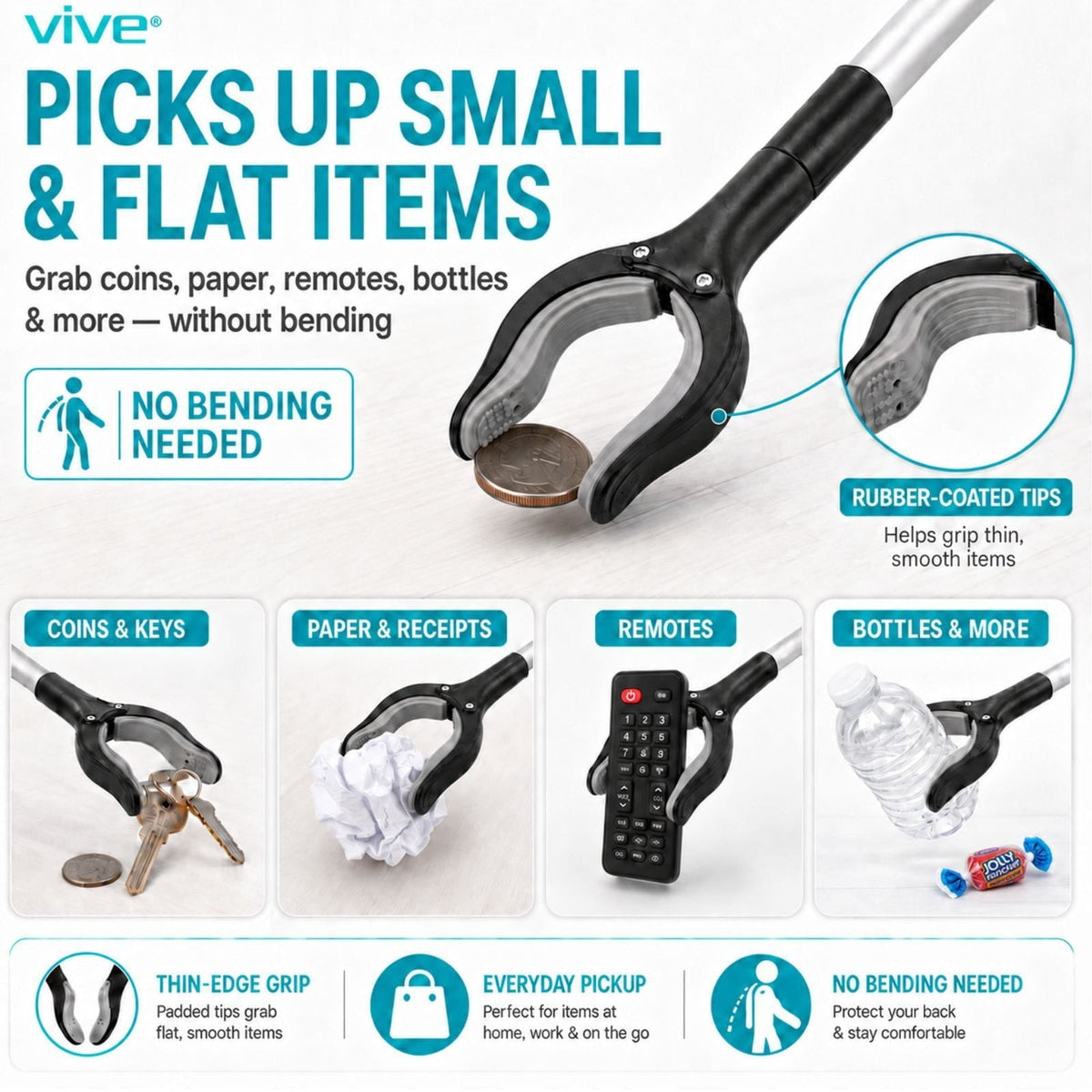 Rotating Reacher Grabber