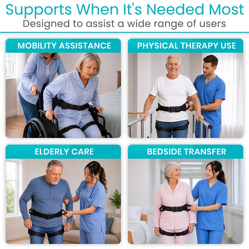 Transfer Belt with Leg Straps