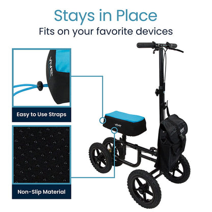 Foam Knee Walker Pad with Comfort Gel