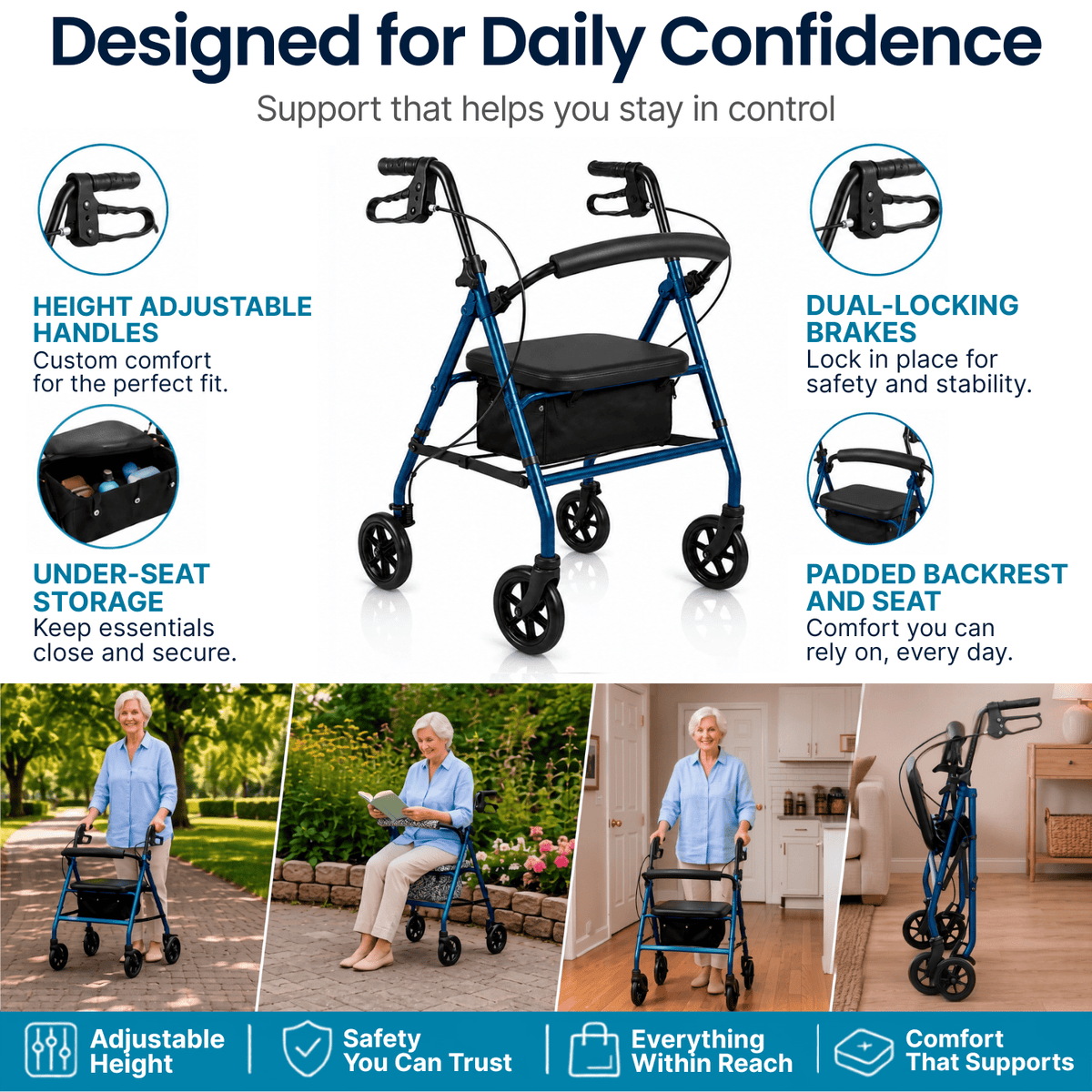 Lightweight Rollator