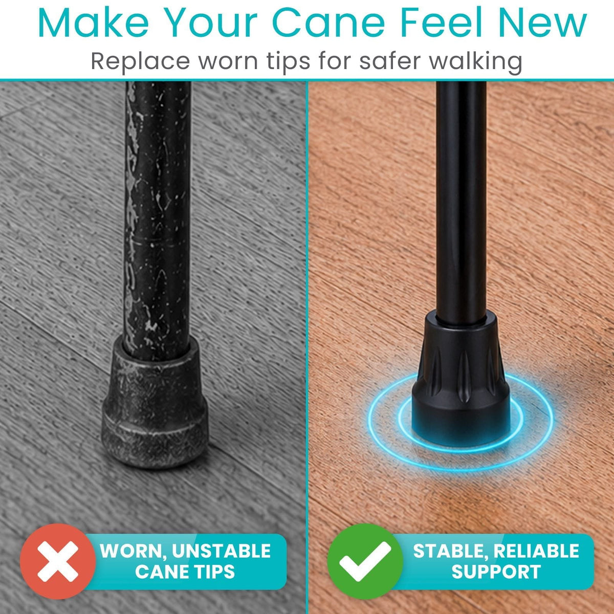 Replacement Cane Tips