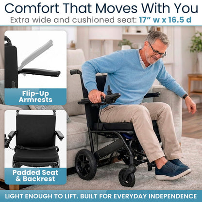 Carbon Crossover Power Wheelchair