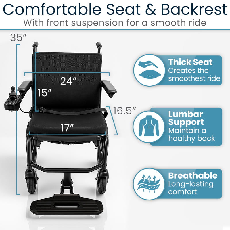 Carbon Crossover Power Wheelchair