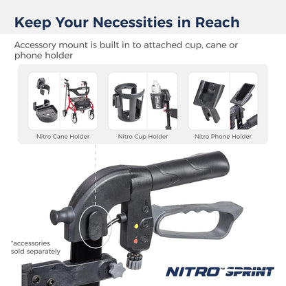 Drive Medical Nitro Sprint Rollator
