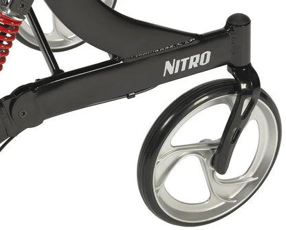 Drive Medical Nitro Heavy Duty Rollator 10266HD-BK