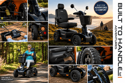 Pride Mobility Pursuit 2 4-Wheel Mobility Scooter SC7132