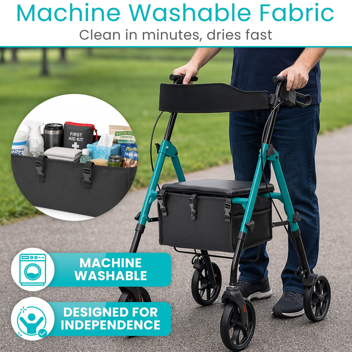 Rollator Seat Bag