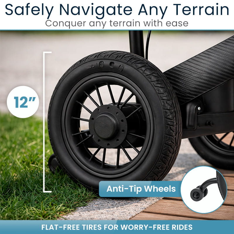 Carbon Crossover Power Wheelchair