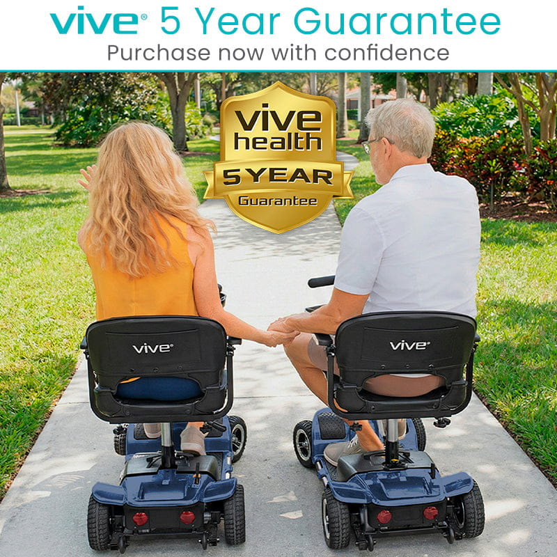 4 Wheel Mobility Scooter - Electric Powered with Seat for Seniors