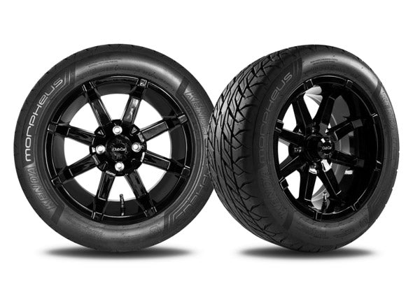 14" Gloss Black Aerion Wheel with 215/50R14 Morpheus Tire