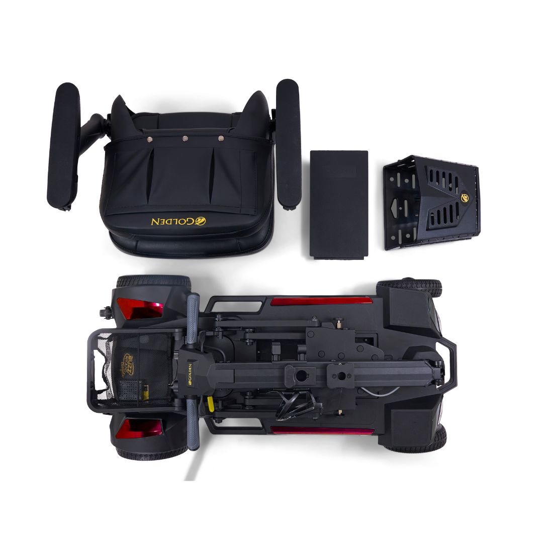 Golden Technologies Buzzaround CarryOn HD Folding 4-Wheel Scooter