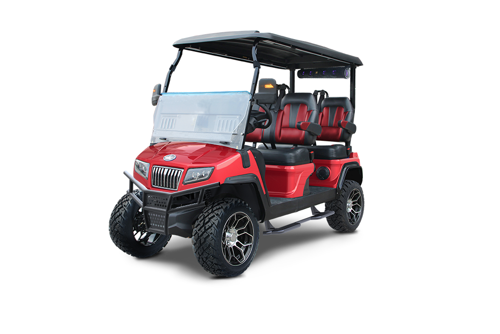 D5-Maverick 4 | 4 Person Lifted Electric LSV Golf Cart