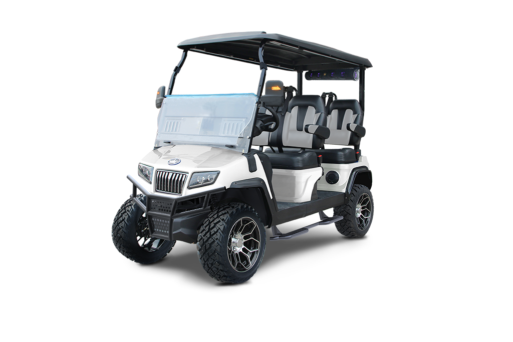D5-Maverick 4 | 4 Person Lifted Electric LSV Golf Cart
