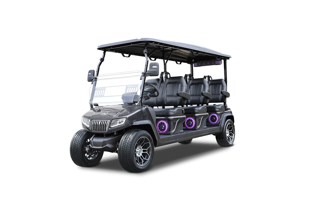 D5-Ranger 6 Plus | 6 Person Lifted Electric Golf Cart