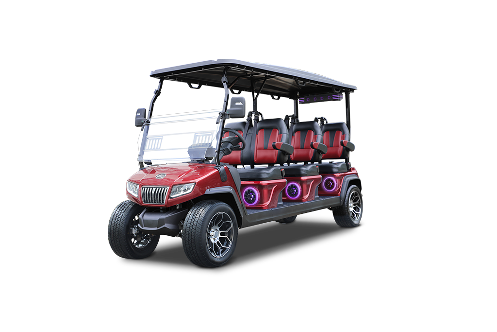 D5-Ranger 6 Plus | 6 Person Lifted Electric Golf Cart
