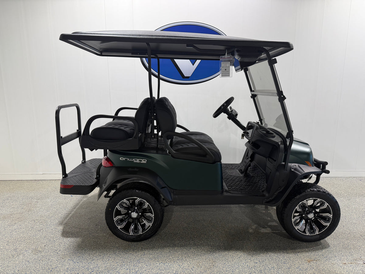 2027 Club Car Onward Evergreen Limited Edition 4 Passenger Lifted Li-Ion