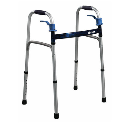 Drive Medical Deluxe Trigger Release Folding Walker