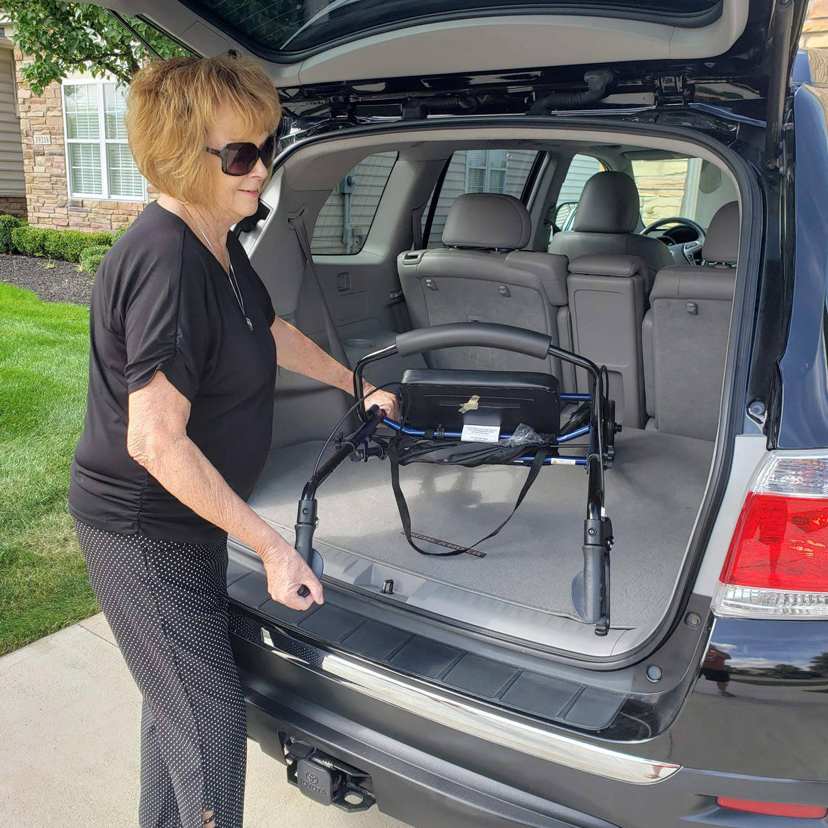 ProBasics Knocked-Down Steel Rollator 6"