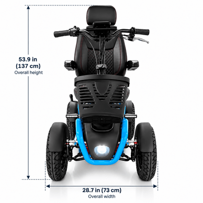 Heartway S43 All Terrain 4-Wheel Scooter