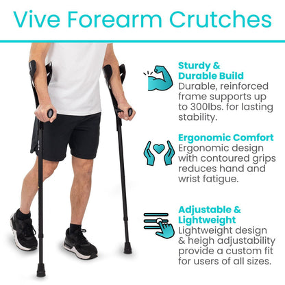 Forearm Crutches