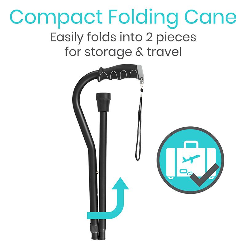 Folding Offset Cane