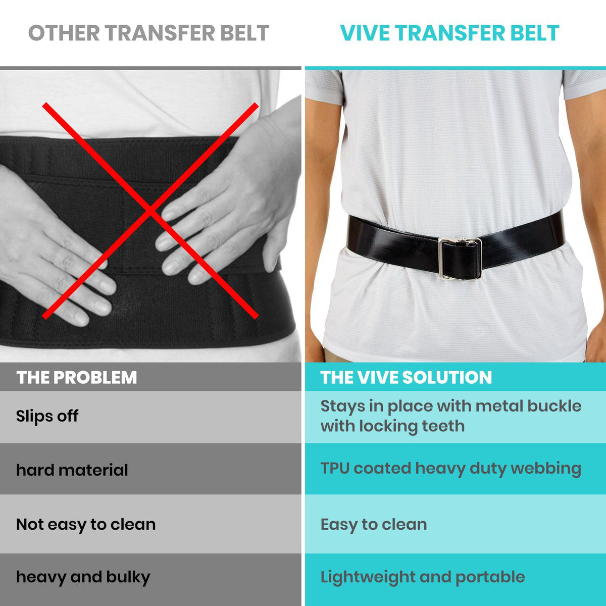 Easy-Clean Transfer Belt