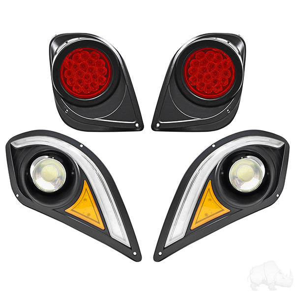 LED Light Kit w/ RGBW LED Running Light, Yamaha Drive2