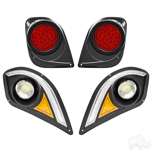 LED Light Kit w/ RGBW LED Running Light, Yamaha Drive2