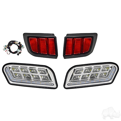 Rhox LED Light Kit w/ RGBW Accent Light option for Club Car Tempo 12-48v
