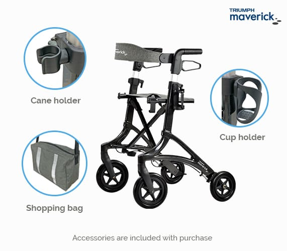 Triumph Maverick Lightweight Rollator